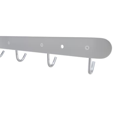 Klädstång Klädkrokar Klädhängare (modell c - 6 krokar)