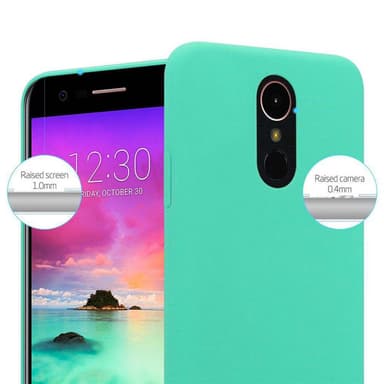 LG K10 2017 Skal Fodral Case (Grön)