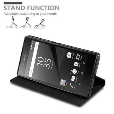 Sony Xperia Z5 Skal Fodral Case (Svart)