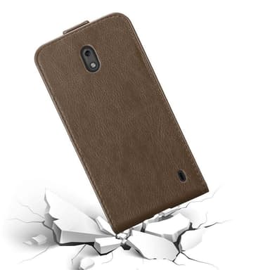 Nokia 2 2017 Flipfodral Skal (Brun)