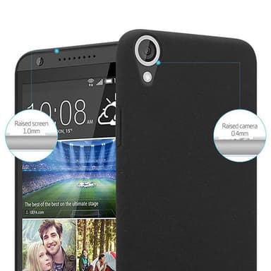 HTC Desire 820 Skal Fodral Case (Svart)