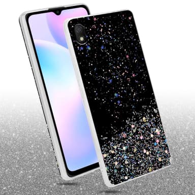 Xiaomi RedMi 9A / RedMi 9AT Skal Fodral Case (Svart)