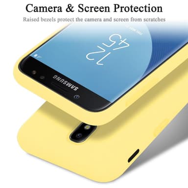 Samsung Galaxy J5 2017 Skal Fodral Case (Gul)