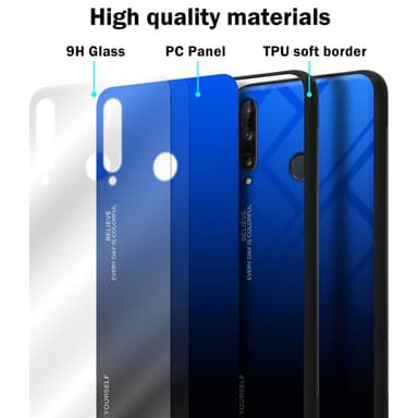 Huawei P40 LITE E Skal Fodral Case (Svart)