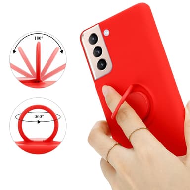 Skal Samsung Galaxy S24 PLUS Fodral Case (Röd)