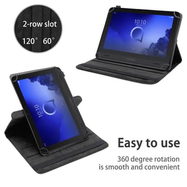 Alcatel Smart Tab (7 tum) Skal Fodral Case (Svart)