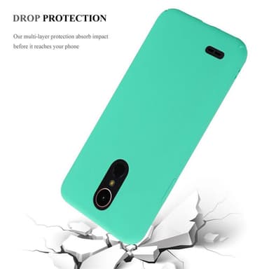 LG K10 2017 Skal Fodral Case (Grön)