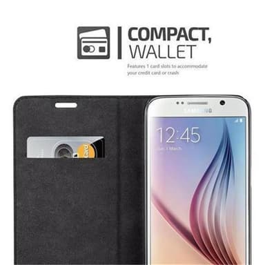 Samsung Galaxy S6 Skal Fodral Case (Brun)