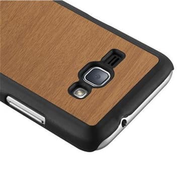 Samsung Galaxy J1 2016 Skal Fodral Case (Brun)