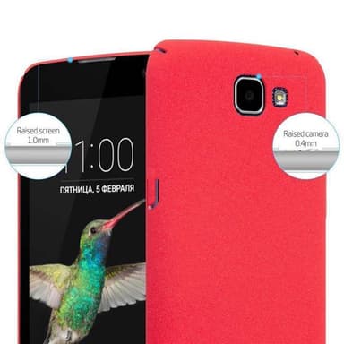 LG K4 2016 Skal Fodral Case (Röd)