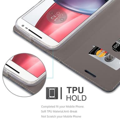 Motorola MOTO G4 / G4 PLUS Plånboksfodral Skal (Blå)