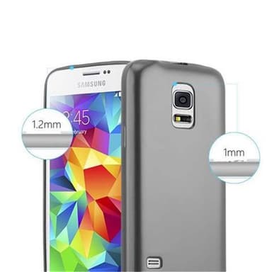 Skal Samsung Galaxy S5 / S5 NEO Fodral Case (Grå)
