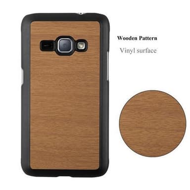 Samsung Galaxy J1 2016 Skal Fodral Case (Brun)