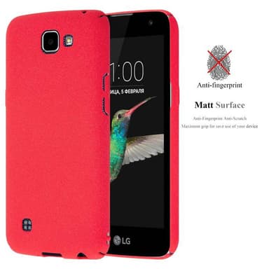 LG K4 2016 Skal Fodral Case (Röd)