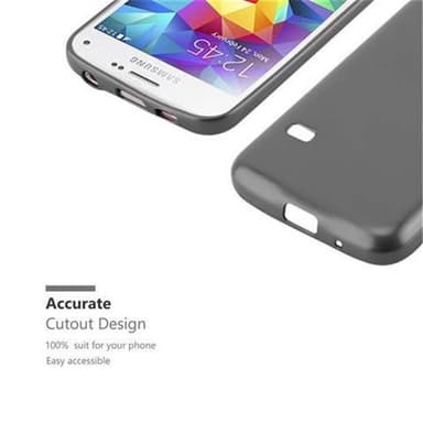 Skal Samsung Galaxy S5 / S5 NEO Fodral Case (Grå)