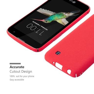 LG K4 2016 Skal Fodral Case (Röd)
