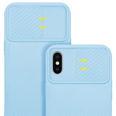 Skal iPhone X / XS Fodral Case (Blå)