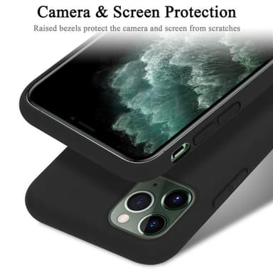 iPhone 11 PRO MAX Skal Fodral Case (Svart)