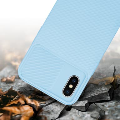 Skal iPhone X / XS Fodral Case (Blå)