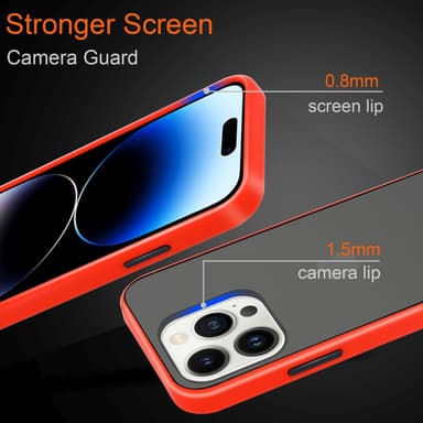 iPhone 14 PRO Skal Fodral Case (Transparent)