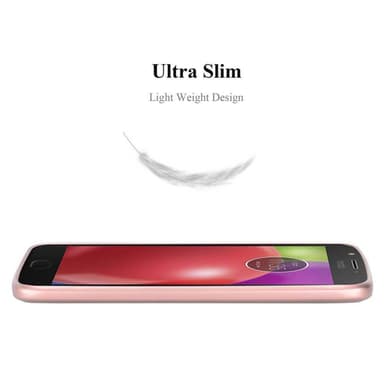 Motorola MOTO E4 Skal Fodral Case (Rosa)