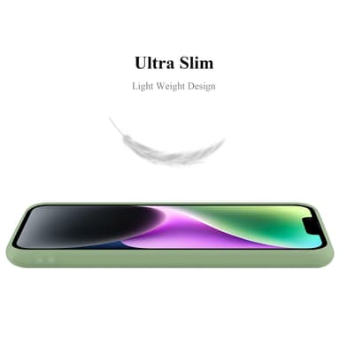 Skal iPhone 14 Fodral Case (Grön)