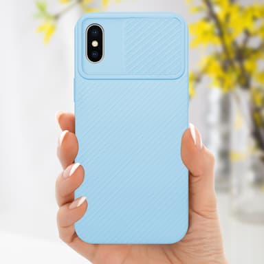 Skal iPhone X / XS Fodral Case (Blå)