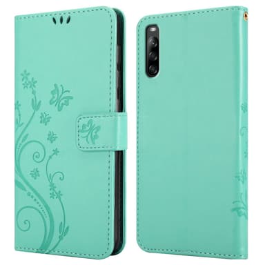 Sony Xperia L4 Plånboksfodral Skal (Turkos)
