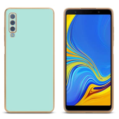 Samsung Galaxy A7 2018 Skal Fodral Case (Grön)