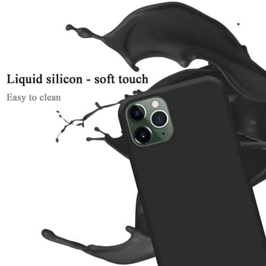 iPhone 11 PRO MAX Skal Fodral Case (Svart)