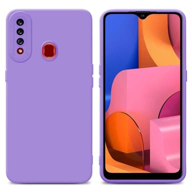 Samsung Galaxy A20s Skal Fodral Case (Lila)