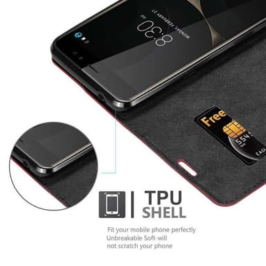 ZTE Nubia N1 LITE Skal Fodral Case (Röd)