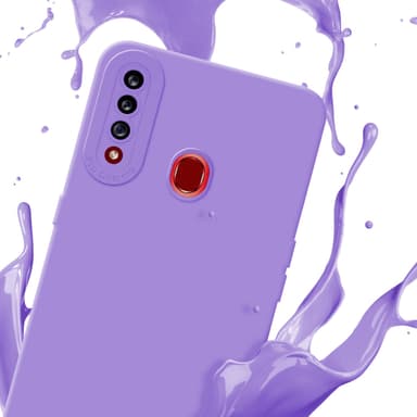 Samsung Galaxy A20s Skal Fodral Case (Lila)