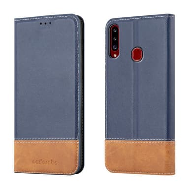 Samsung Galaxy A20s Skal Fodral Case (Blå)