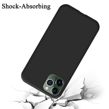 iPhone 11 PRO MAX Skal Fodral Case (Svart)