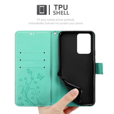 Xiaomi 11T / 11T PRO Plånboksfodral Skal (Turkos)