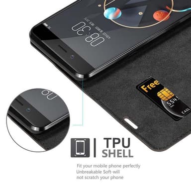 ZTE Nubia Z17 MINI Skal Fodral Case (Brun)