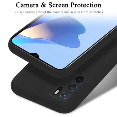 Oppo A16s / A54s Skal Fodral Case (Svart)
