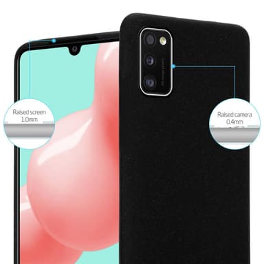 Skal Samsung Galaxy A41 Fodral Case (Svart)