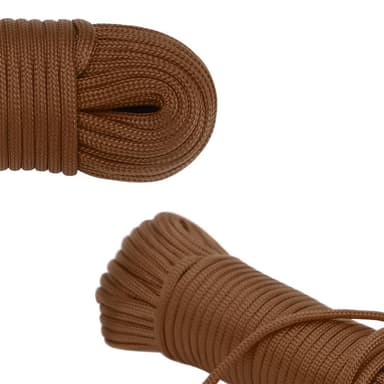 31 m Nylonrep 31 m Trädgårdssnöre Rivsäkert (brun)