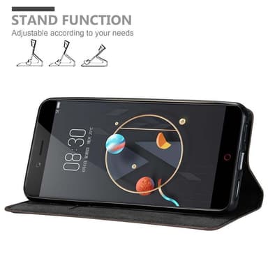 ZTE Nubia Z17 MINI Skal Fodral Case (Brun)