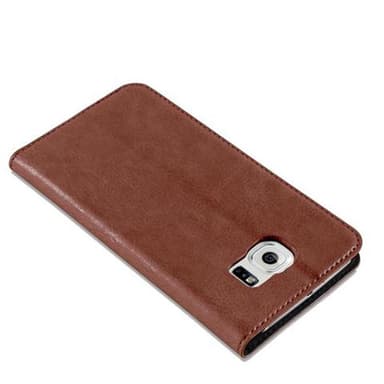 Samsung Galaxy S6 Skal Fodral Case (Brun)