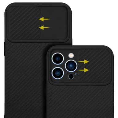 Skal iPhone 13 PRO MAX Fodral Case (Svart)