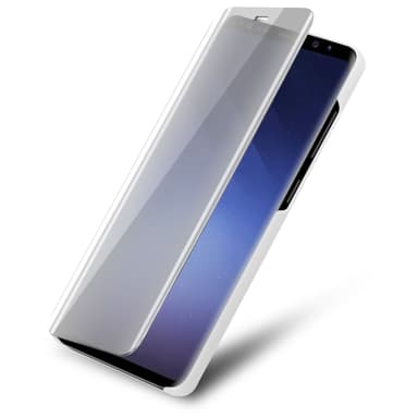 Samsung Galaxy S9 Plånboksfodral Skal (Silver)