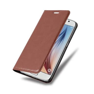 Samsung Galaxy S6 Skal Fodral Case (Brun)