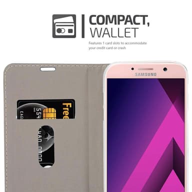 Samsung Galaxy A7 2017 Plånboksfodral Skal (Blå)