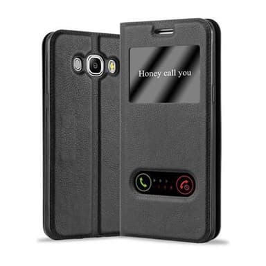 Samsung Galaxy J7 2016 Plånboksfodral Skal (Svart)