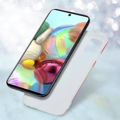 Samsung Galaxy A71 5G Plånboksfodral Skal (Rosa)