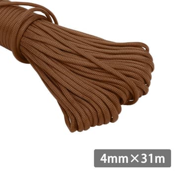 31 m Nylonrep 31 m Trädgårdssnöre Rivsäkert (brun)