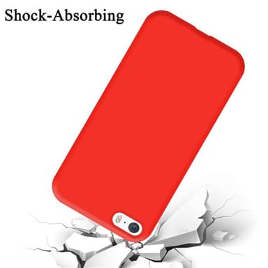 iPhone 5 / 5S / SE 2016 Skal Fodral Case (Röd)